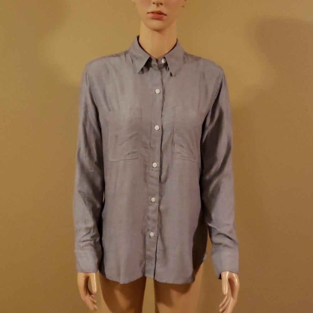 Talula Light Blue Button-Down Shirt